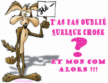 alor ta oublier mon coms?????????????